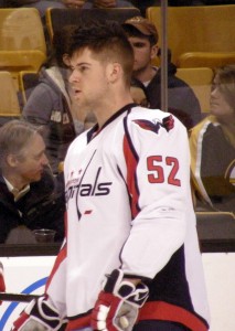 #52 Mike Green has a silly haircut.  Not that I'd say so to his face.