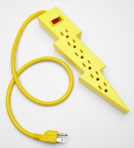 Lightning-Bolt-Designed-Power-Strip