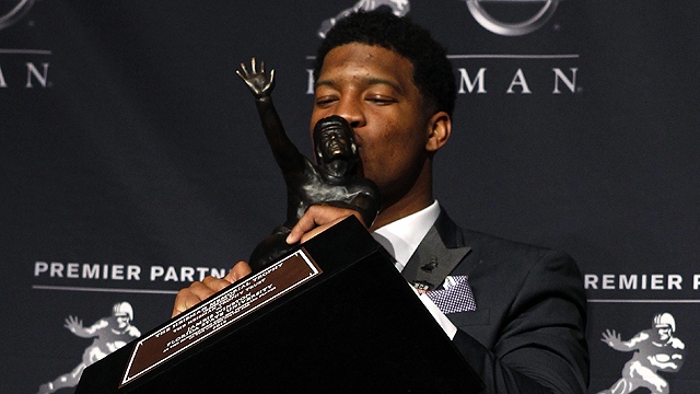 Jameis Winston Takes the Heisman Trophy
