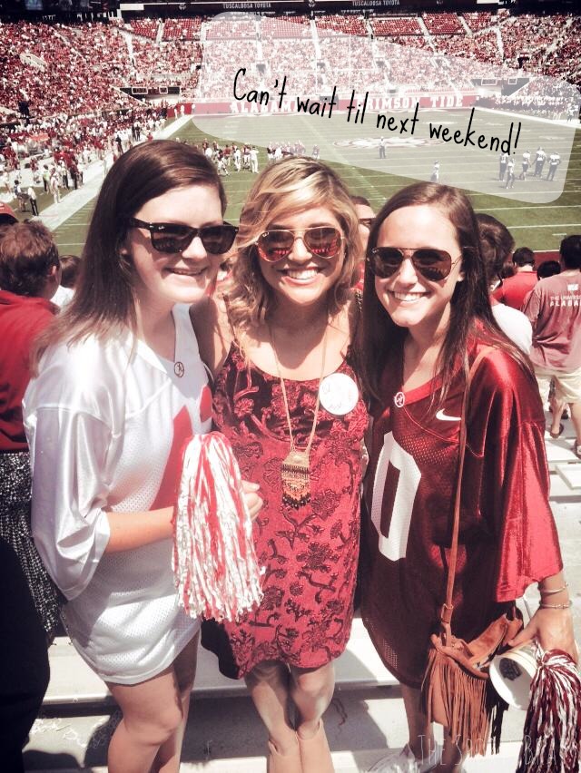 Game Day in the Life of a Bama Girl