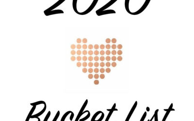 2020 Bucket List