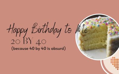 20 By 40: Because 40 by 40 is Absurd